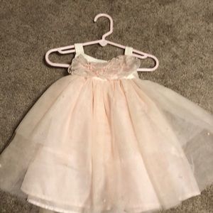 Pink tulle dress